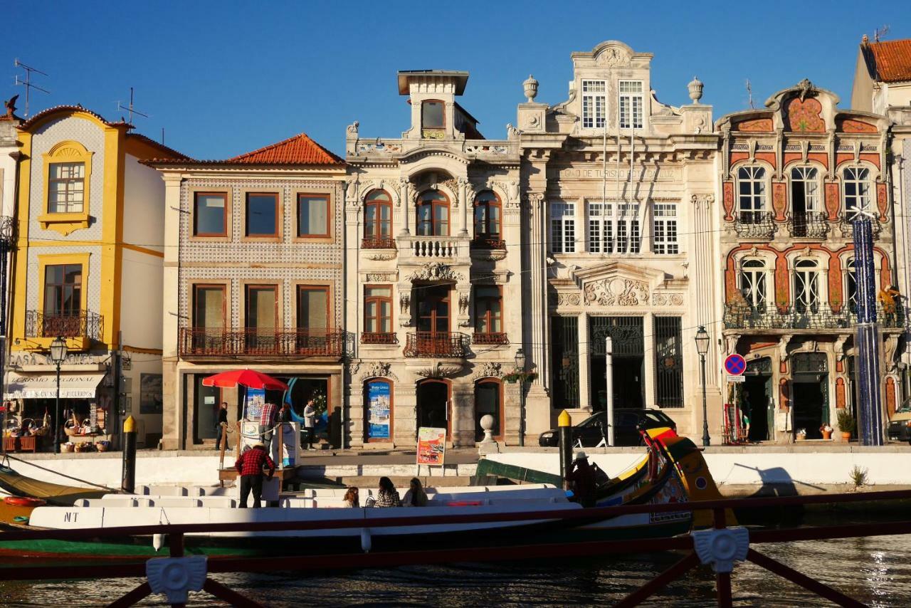 Апартаменты Downtown Shelter - Casa Da Praca Авейру Экстерьер фото